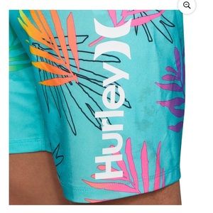 Hurley Boy's 4 Way Stretch Quick Dry Swim Shorts - Tropical